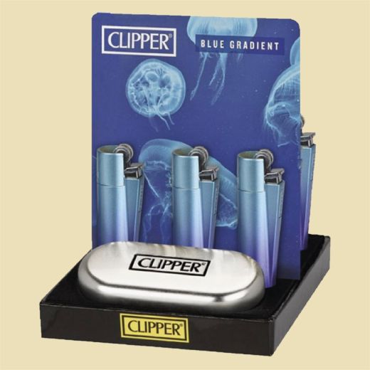 Aansteker Blue Gradient Clipper Aansteker Blue Gradient Clipper