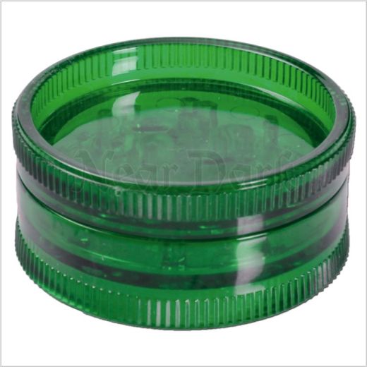 Acrylic Weed Grinder, 2pc, green