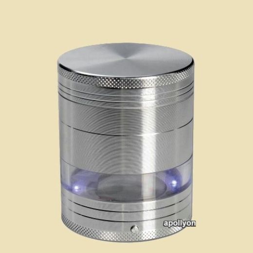 Aluminium Grinder met Licht Aluminium Grinder met Licht