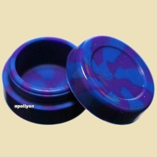 Anti Plak Siliconen Pot Blauw Anti Plak Siliconen Pot Blauw