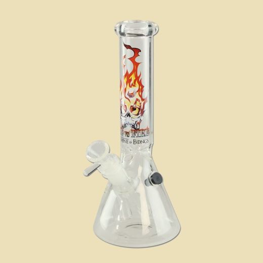 Black Leaf Fire Throne of Bongs Ice Bong Black Leaf Fire Throne of Bongs Ice Bong