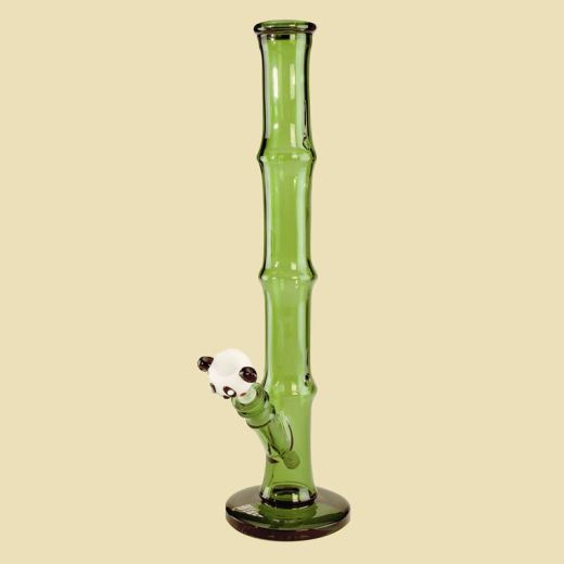 Black Leaf Glassbong met Panda Black Leaf Glassbong met Panda