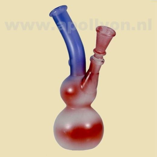 Bong Rainbow Rood Blauw 18 cm Bong Rainbow Rood Blauw 18 cm