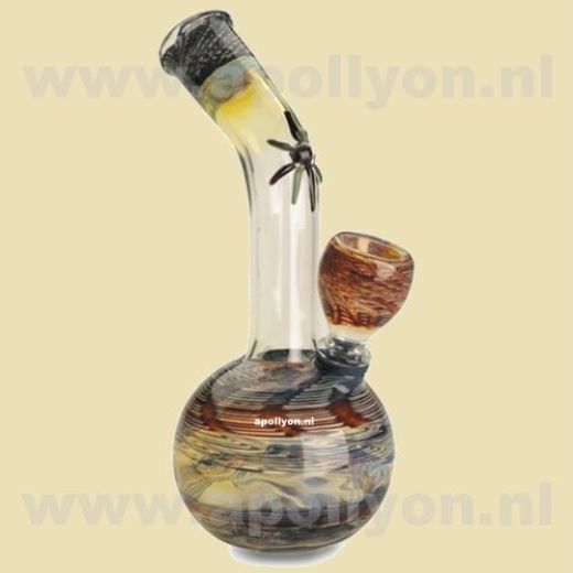 Bong Spin Amber 19cm Bong Spin Amber 19cm