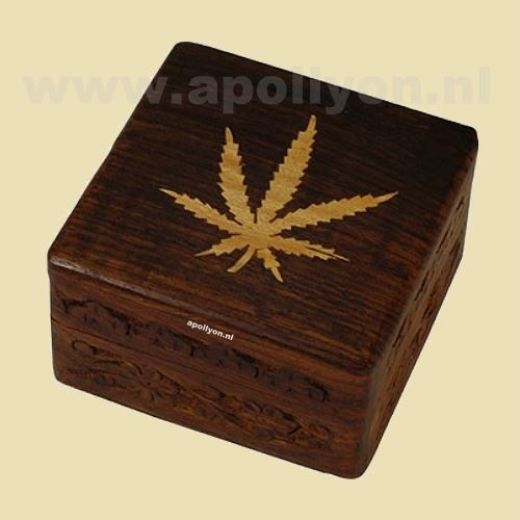 Box Hout met Wietblad Box Hout met Wietblad