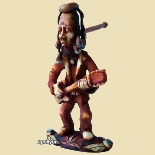 Brazil Pijp Ganja Guitar