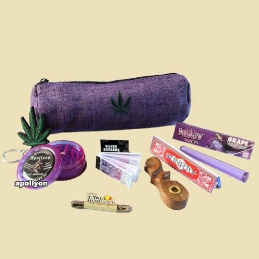 Cadeauset Purple Juicy Hemp Cadeauset Purple Juicy Hemp