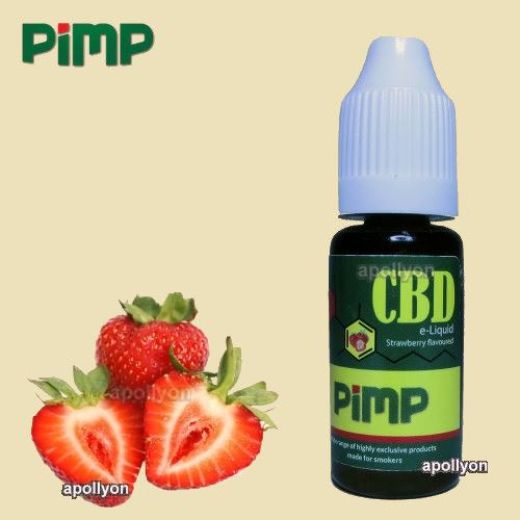 CBD E-Liquid Aardbei PiMP