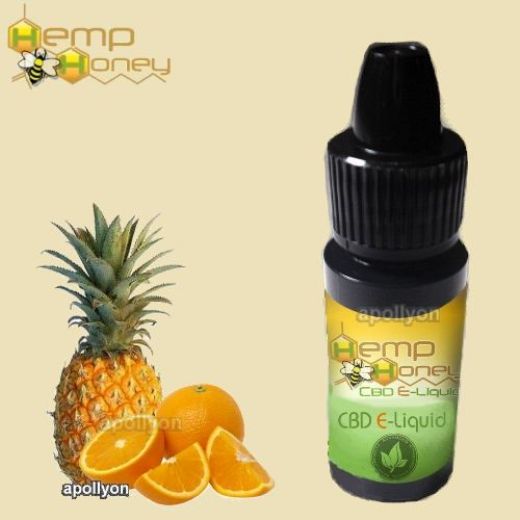 CBD E-Liquid Ananas Sinaasappel