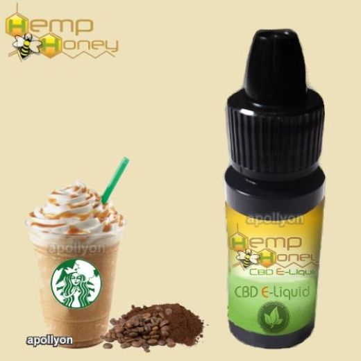 CBD E-Vloeistof Caramel Frapuccino