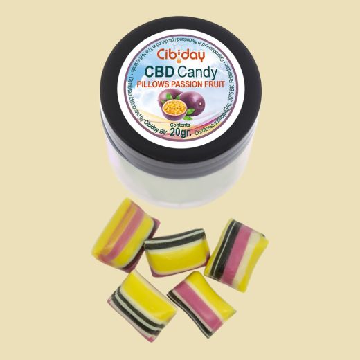 CBD Snoepkussen Passionfruit CBD Snoepkussen Passionfruit