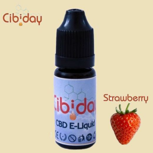 Cibiday CBD E-Liquid Aardbei