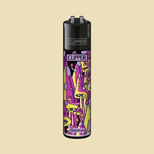 Clipper Shrooms Geel Paars Rose