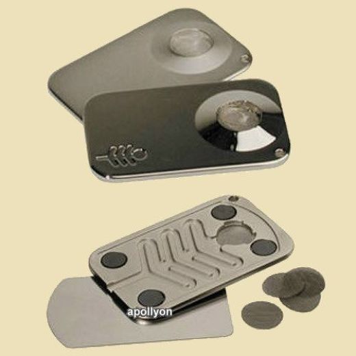 Credit Card Pijp Silver Leaf Credit Card Pijp Silver Leaf
