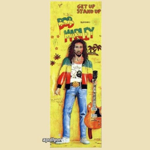 Deurvlag Bob Marley Deurvlag Bob Marley