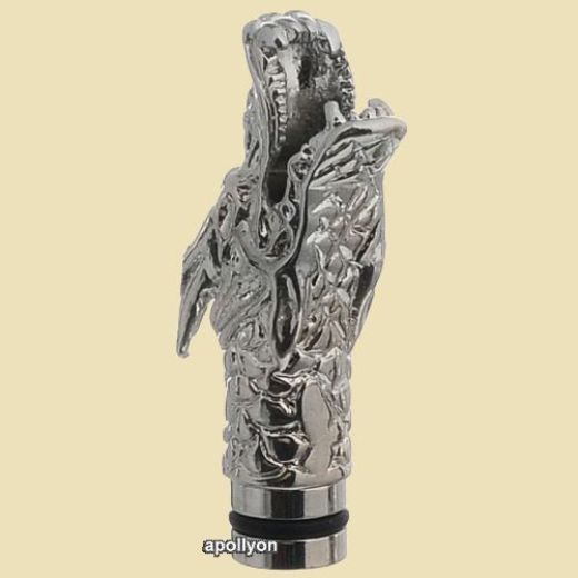 Drip Tip Draak Zilver