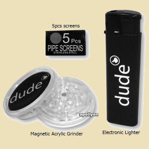 Dude Glazen Bong Alu Box