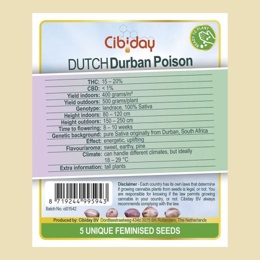 Dutch Durban Poison