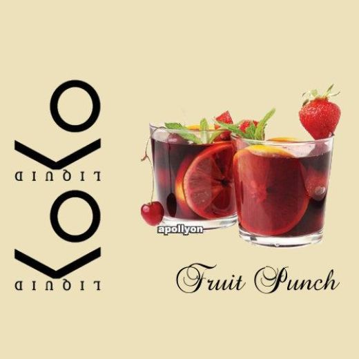 E-Vloeistof Fruit Punch Koko White E-Vloeistof Fruit Punch Koko White
