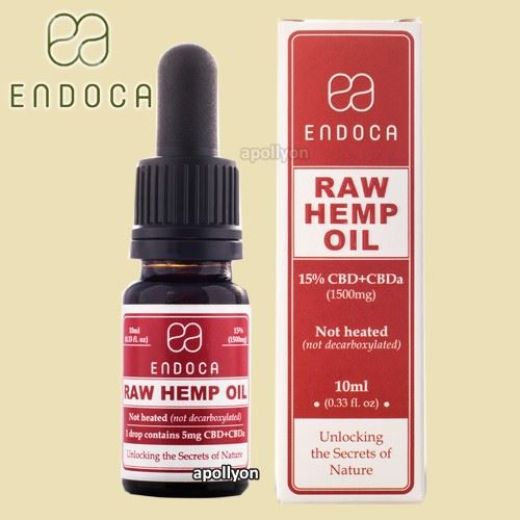 Endoca 15% CBD Olie Raw Endoca 15% CBD Olie Raw