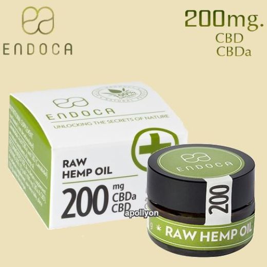 Endoca CBDa Hennepolie Pasta 200mg