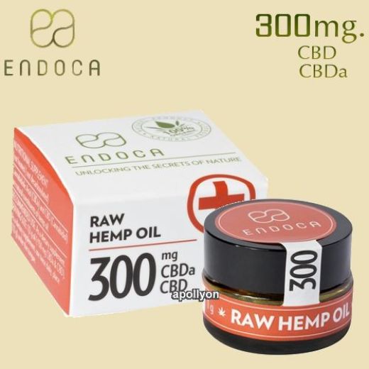 Endoca CBDa Hennepolie Pasta 300mg