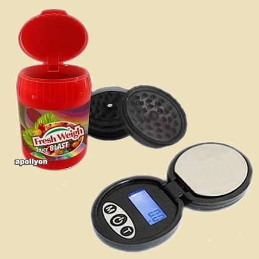Fresh Weigh Red Jar