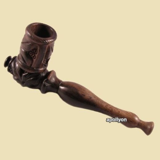 Gekerfde Houten Pijp Klassiek
