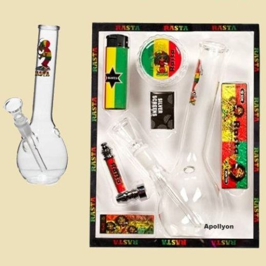 Gift Set Bong Rasta Gift Set Bong Rasta