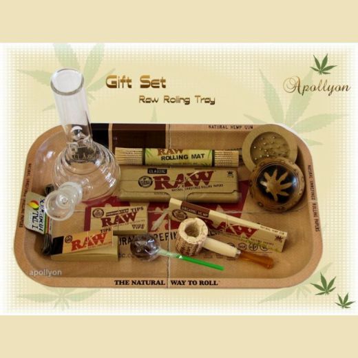 Giftset Raw Rolling Tray