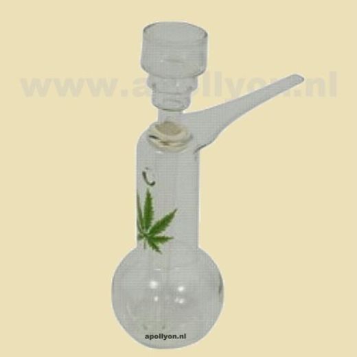 Glas Smal Puntig Recht 12cm