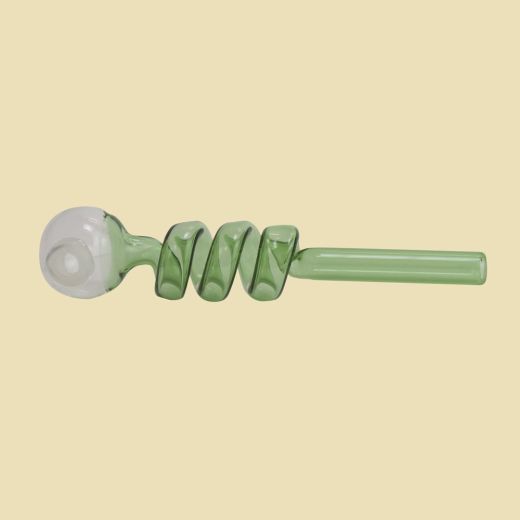 Glass Pijp Spiraal Vapo Groen