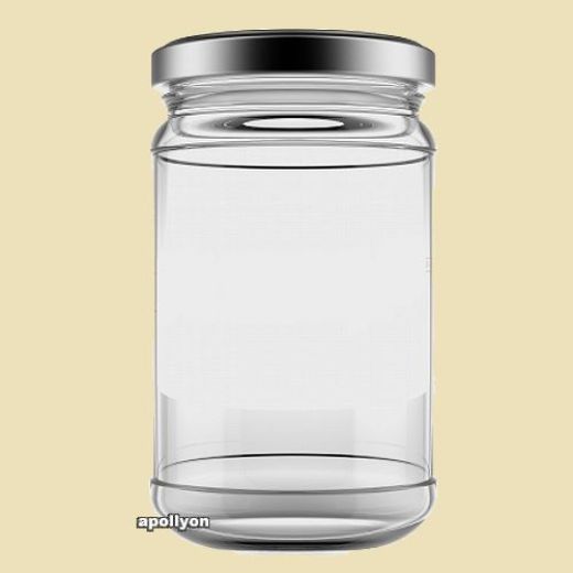 Glazen Pot Wietolie