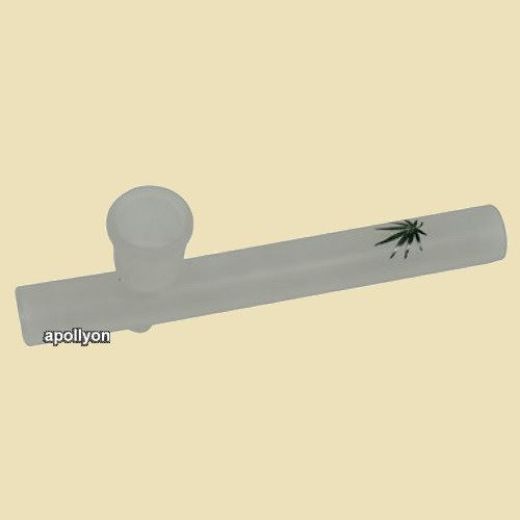 Glazen Steamroller Frosted Glazen Steamroller Frosted