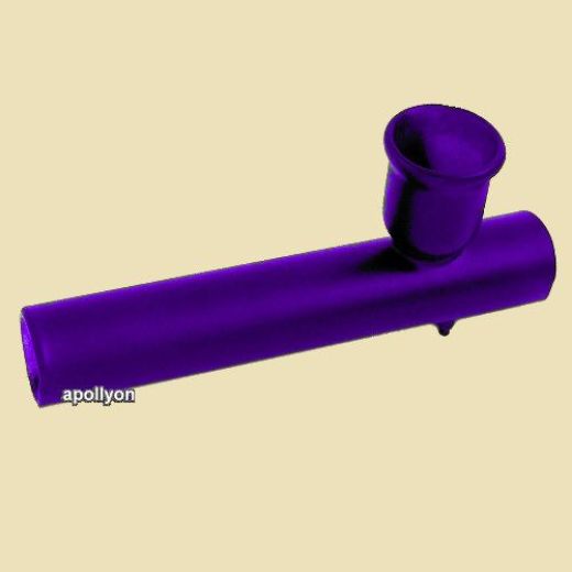 Glazen Steamroller Pijp Purps