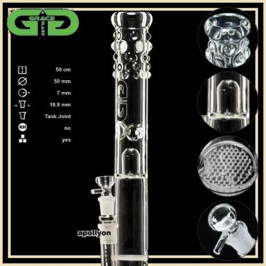 Grace Glass Disc Perc Multilevel