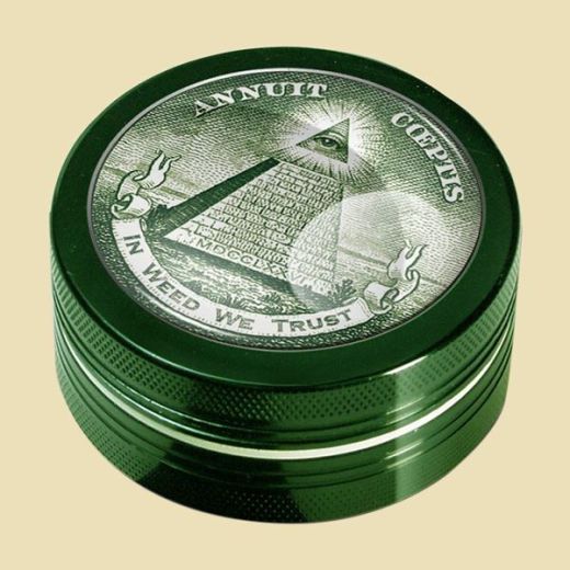 Grinder Black Leaf Illuminati  (2-delig)
