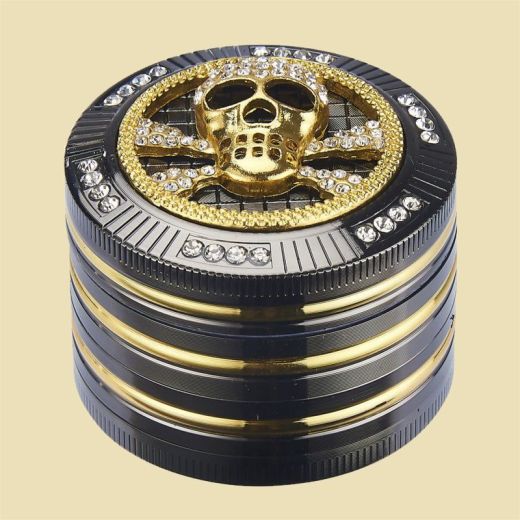 Grinder Bling-Bling Skull 50mm