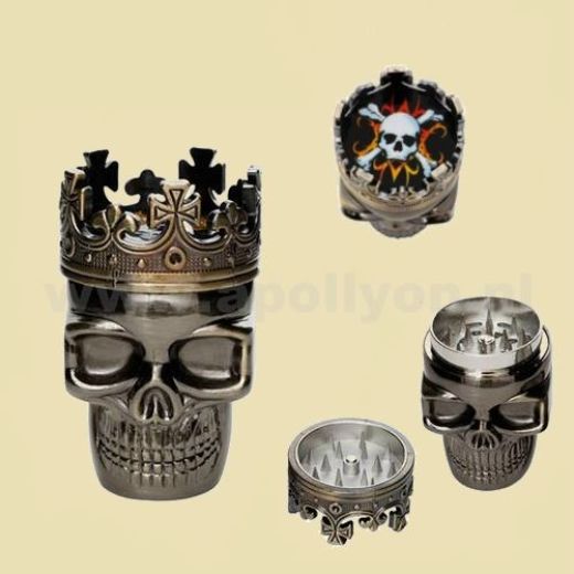 Grinder Metaal King Skull Grinder Metaal King Skull