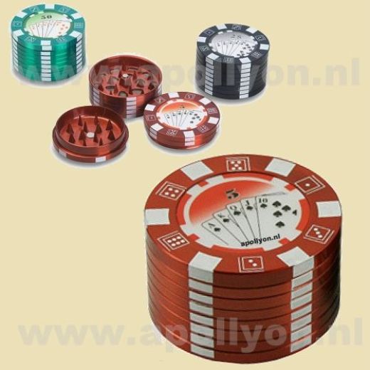 Grinder Poker Klein Rood Grinder Poker Klein Rood
