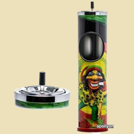 Grote Staande Rasta Draaiasbak