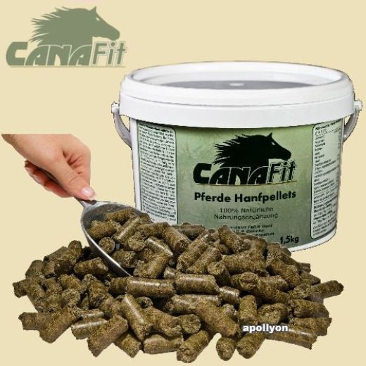 Hennep Paardenpellets Canafit