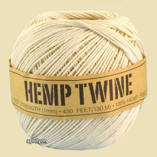 Hennepdraad Hemp Twine Ecru Hennepdraad Hemp Twine Ecru