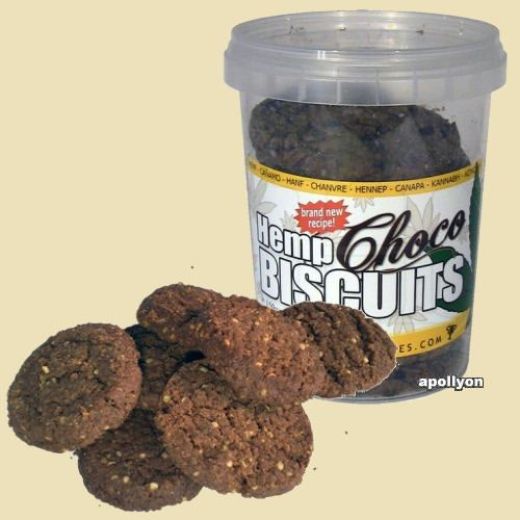 Hennepkoekjes Hemp Choco Biscuits