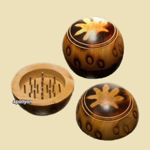 Houten Bol Grinder Houten Bol Grinder