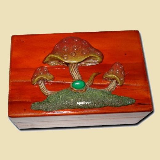 Houten Stash Box Magische Paddo Houten Stash Box Magische Paddo