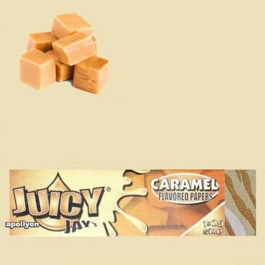 Juicy Jay's 1 1/4 Karamel Smaakvloei