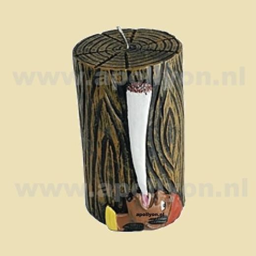 Kaars Rastaman Hout