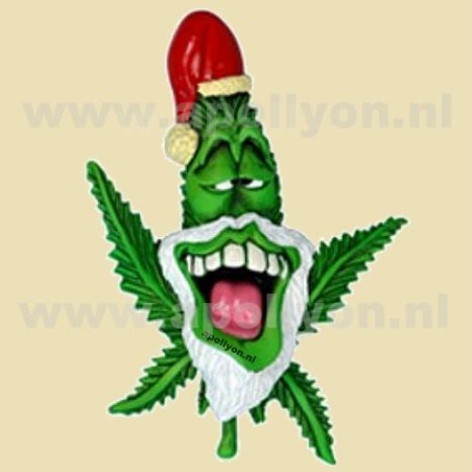 Magneet Cannabuds Santa Magneet Cannabuds Santa