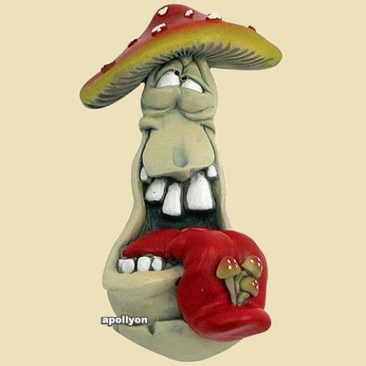 Magneet Funguy Amanita Tong